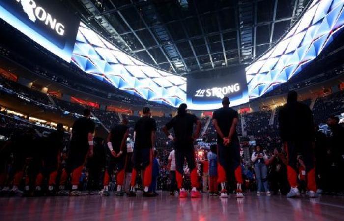 les Clippers ont également fait leur grand retour malgré les incendies • Basket USA