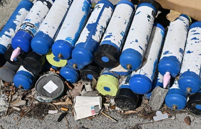 Des bidons par centaines dans les rues d’Agde, des effets néfastes sur la santé… la Ville publie un arrêté interdisant la vente de protoxyde d’azote, le gaz hilarant qui fait fureur chez les jeunes