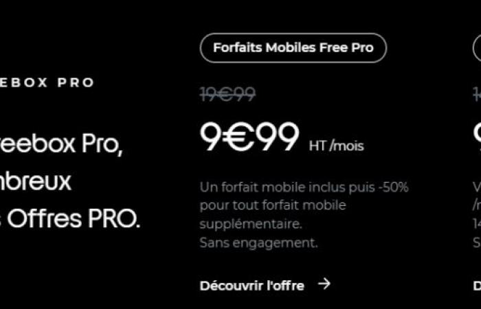 Free lance sa nouvelle Freebox Pro : symétrique 8 Gb/s, toujours à 49,99 euros HT par mois