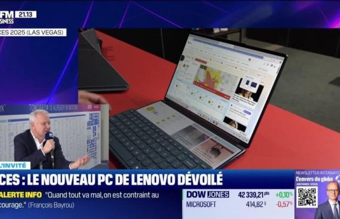 Éric Lallier (Lenovo France): Lenovo’s latest innovations at CES