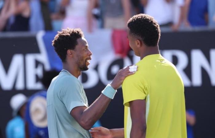 Gaël Monfils, qualifié pour le deuxième tour de l’Open d’Australie : “J’aime la castagne”