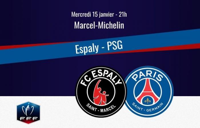 Espaly/PSG, heure, chaîne TV, commentateurs et replay