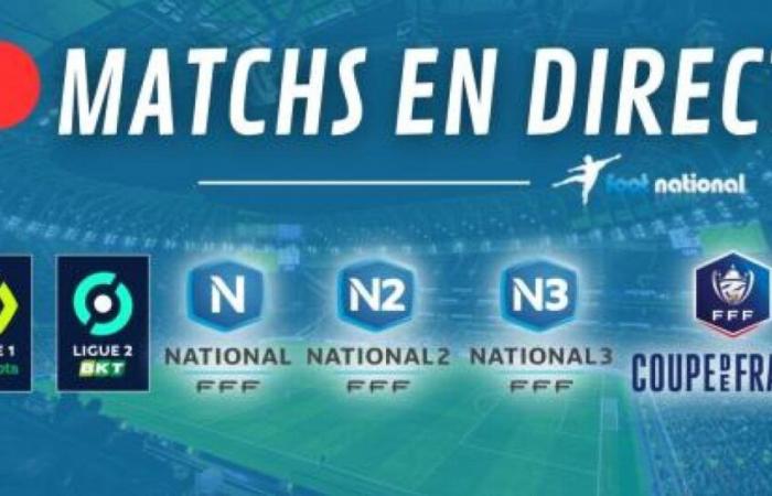 Coupe de France et Coupe Nationale en direct à partir de 19h30