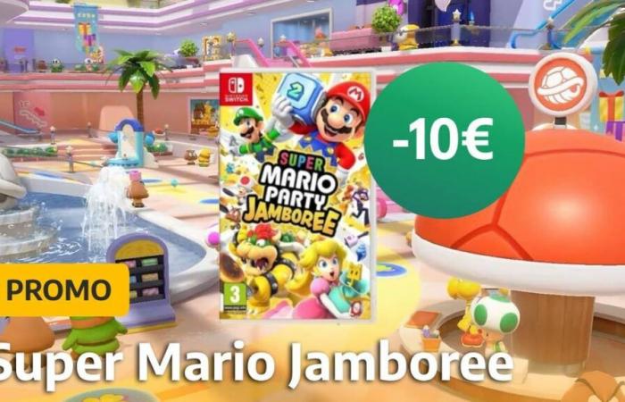 En promotion et noté 16/20 sur JV, Super Mario Party Jamboree est enfin en baisse de prix pendant les soldes !