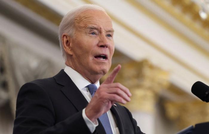 Joe Biden vante un pays « plus fort » grâce à lui