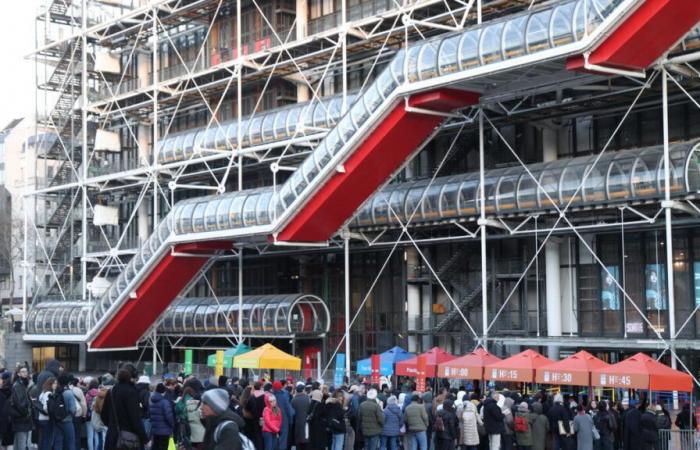 le Centre Pompidou, fermé depuis 5 ans, va les manquer