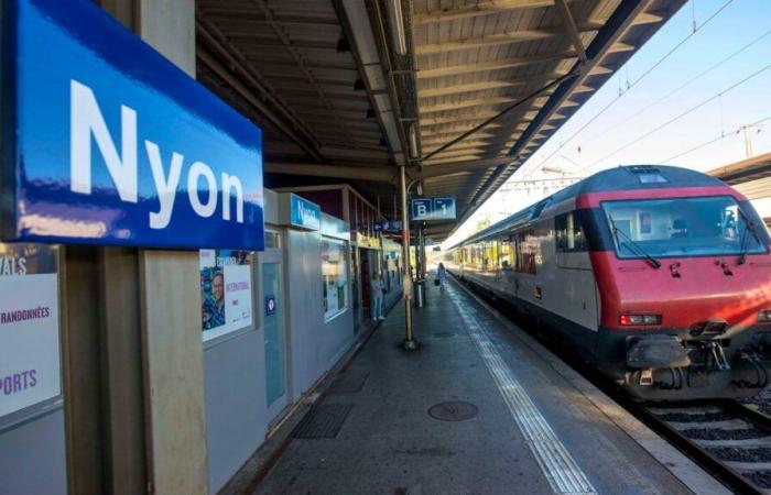 La ligne Lausanne-Genève a été rétablie dans la soirée