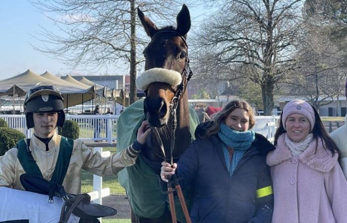 Mardi janvier à Pau, Lucky d’Olva domine le Prix d’Albret.