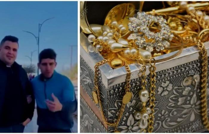 un jeune homme trouve des bijoux en or valant un milliard, son geste bouleverse la Toile