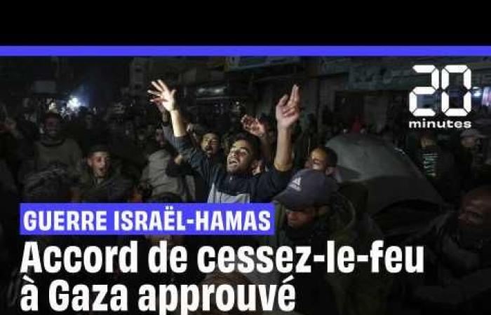 Accord de cessez-le-feu à Gaza approuvé