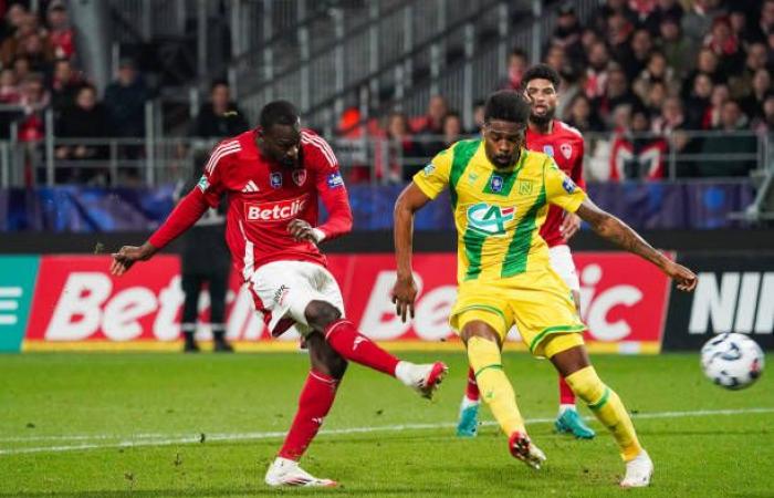 Brest élimine Nantes grâce à un but d’Abdallah Sima