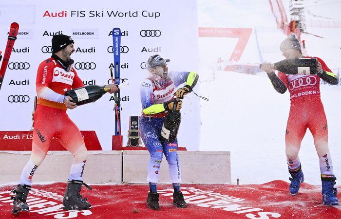 Aliprandini troisième au slalom géant d’Adelboden – TopNews