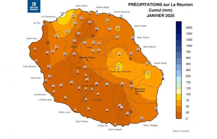 à La Réunion, la saison des pluies se fait attendre