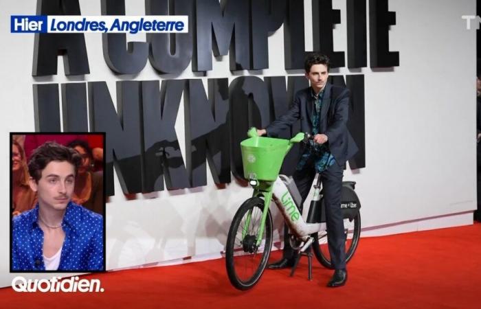 Timothée Chalamet, his definition of the promotional tour – Quotidien