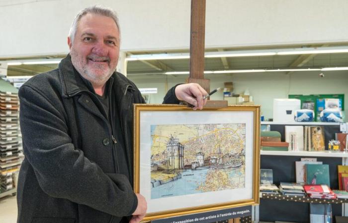 Alain Baudry, l’art de valoriser le patrimoine par la peinture et le graphisme