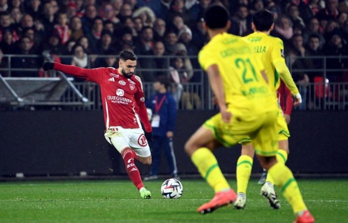 les Brestois ébranlés en début de match, suivez le match de Coupe de France