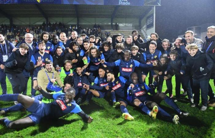 le résumé du nouvel exploit du Stade Briochin, qui accède aux huitièmes de finale