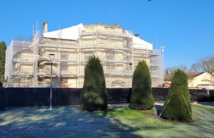 la restauration du Castel d’Andorte est lancée au Bouscat