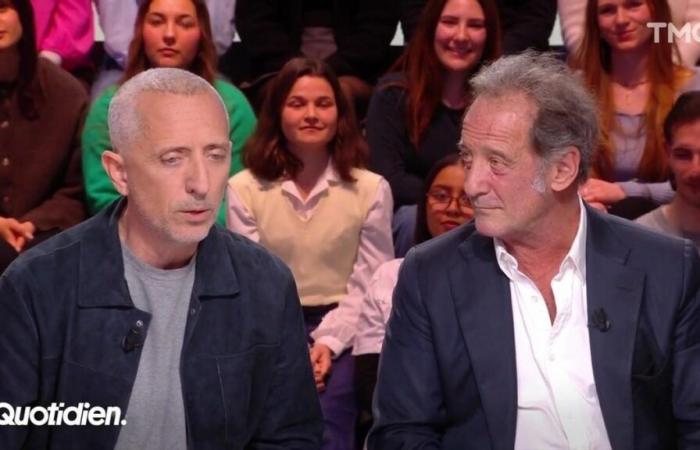 Gad Elmaleh épingle Vincent Lindon dans Quotidien, et pour cause…