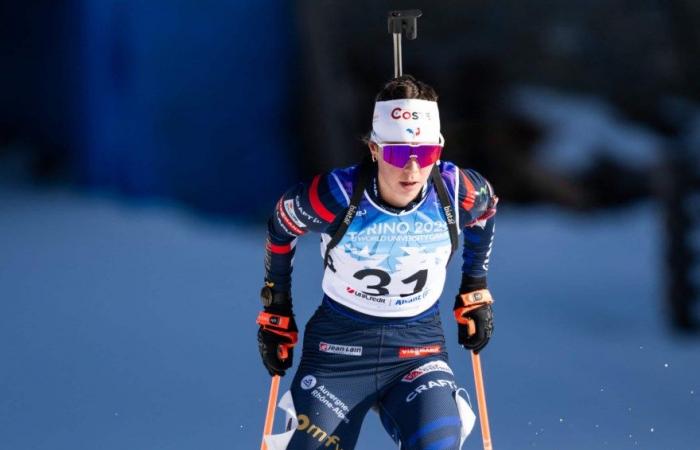 Biathlon | «J’ai réussi à rester concentrée jusqu’au bout» : la satisfaction de Noémie Remonnay, médaillée d’or en court individuel aux Jeux Mondiaux Universitaires | Magazine Nordique