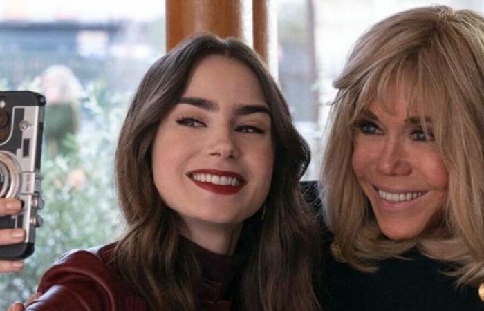 Brigitte Macron se confie sur sa rencontre avec Lily Collins lors du tournage de la série Emily in Paris