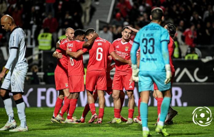 Benfica gagne à Faro et est en « quarts » de la Coupe du Portugal