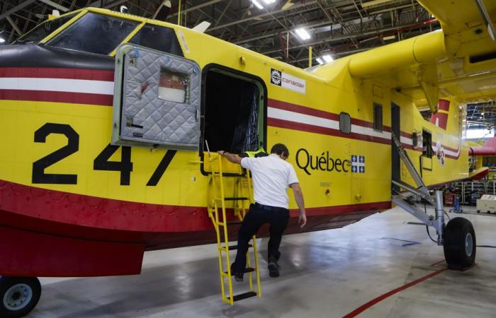 Incendies près de Los Angeles | Deux avions québécois partent au combat en Californie