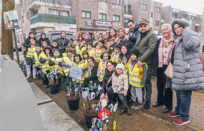 Fleurs issues de déchets contre les déversements illégaux