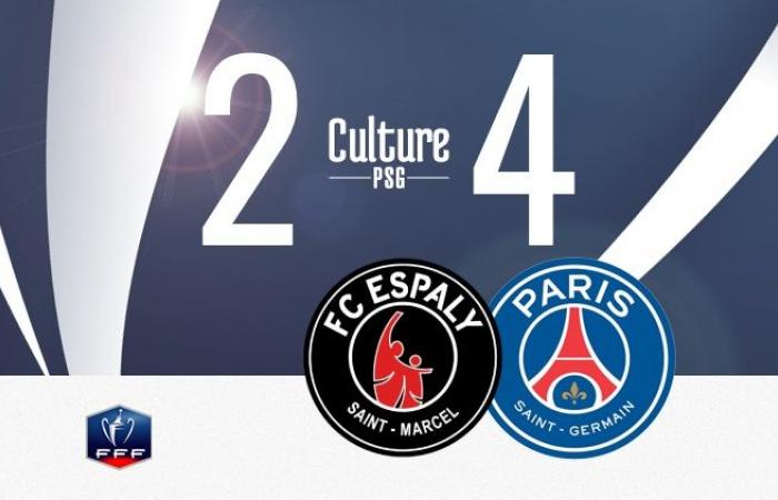 Espaly/PSG (2-4), Paris avait chaud