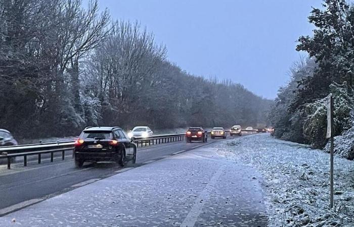 Routes glissantes dans l’Orne, les conditions de circulation sont difficiles ce mercredi matin