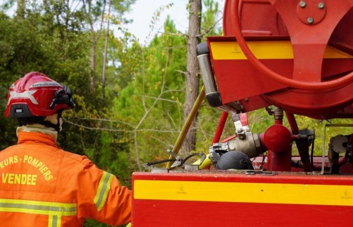 Un incendie a mobilisé dix pompiers hier en Vendée