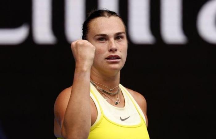 Aryna Sabalenka se concentre sur aujourd’hui à l’Open d’Australie