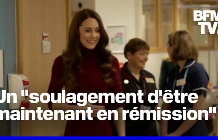 Kate Middleton annonce qu’elle est en rémission de son cancer