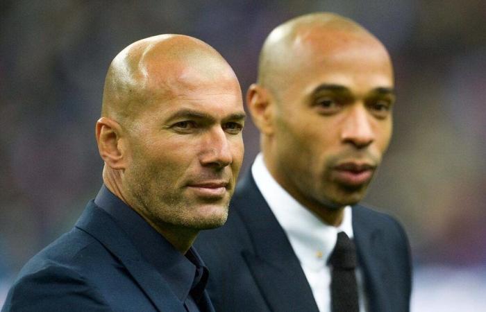 Henry ne touche pas à la légende Zidane