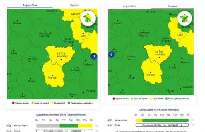 Où a-t-il fait le plus froid ce mercredi matin en Haute-Loire ?