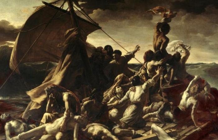 La nave de Géricault, by Patrick Grainville: dancing around a raft