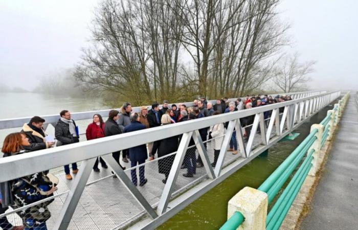 trois projets inaugurés en présence de Franck Leroy, président de la Région