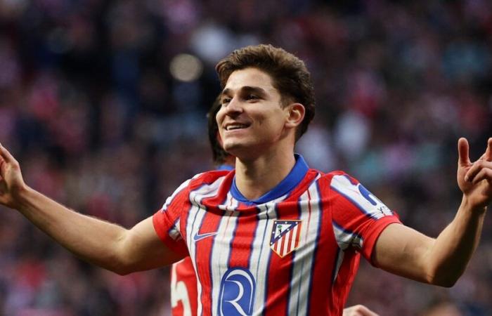 Le but de Julián Álvarez lors de la victoire de l’Atlético de Madrid en Coupe du Roi