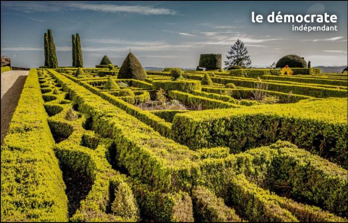 Dordogne. Le jardin d’un Château parmi les 20 plus beaux de France