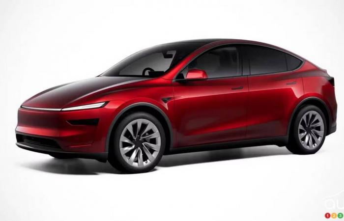 Une version mise à jour de la Tesla Model Y apparaît en Chine – L’annuel de l’automobile