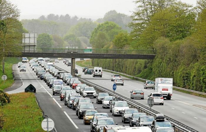 Près de Lorient, un accident provoque d’importants embouteillages sur la RN165