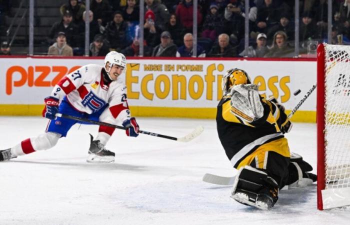 Le Rocket a surmonté un déficit de 3 buts pour vaincre les Penguins et Jaxon Castor en prolongation