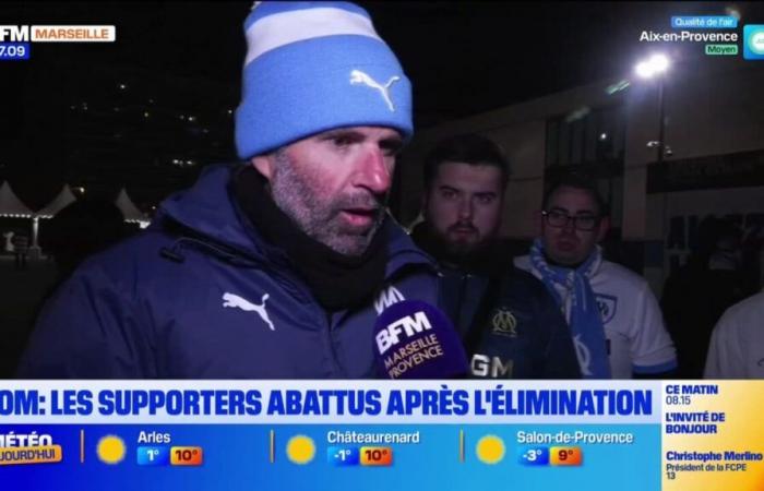 Coupe de France : l’amertume des supporters de l’OM après l’élimination aux tirs au but contre Lille