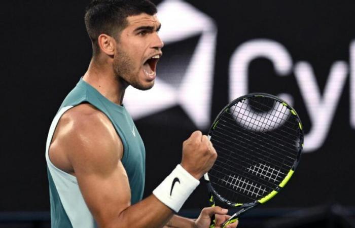 Battement historique d’Alcaraz à l’Open d’Australie