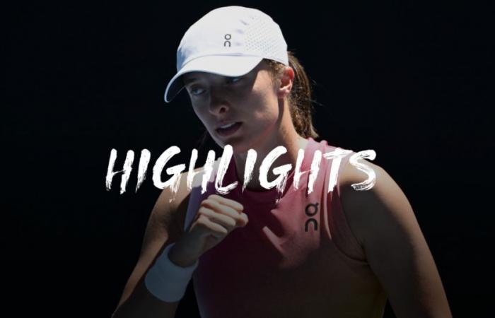 Rebecca Sramkova – Iga Swiatek – Temps forts du match – Open d’Australie – Tennis Vidéo