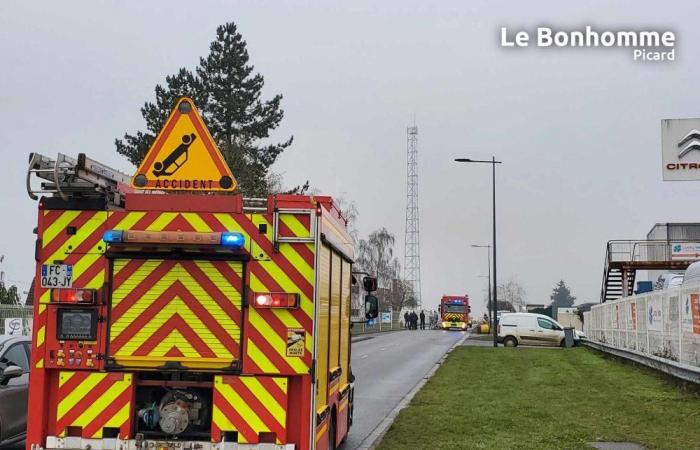 un obus explose et fait un blessé léger à Moreuil