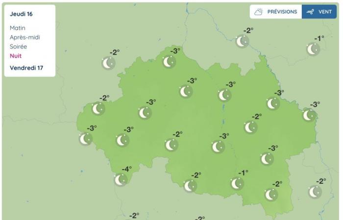 Allier (météo) – Quel temps fera-t-il le jeudi 16 janvier 2025 ?