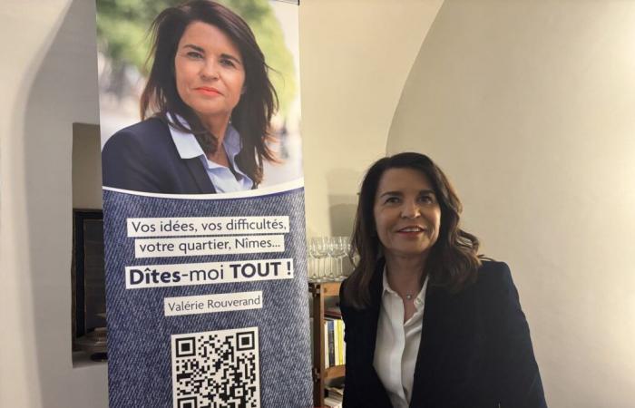 Valérie Rouverand candidate in Nîmes