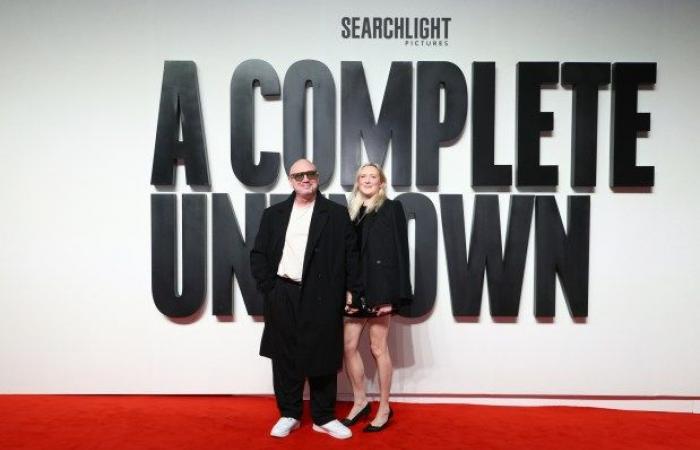 Première de “A Complete Unknown” à Londres