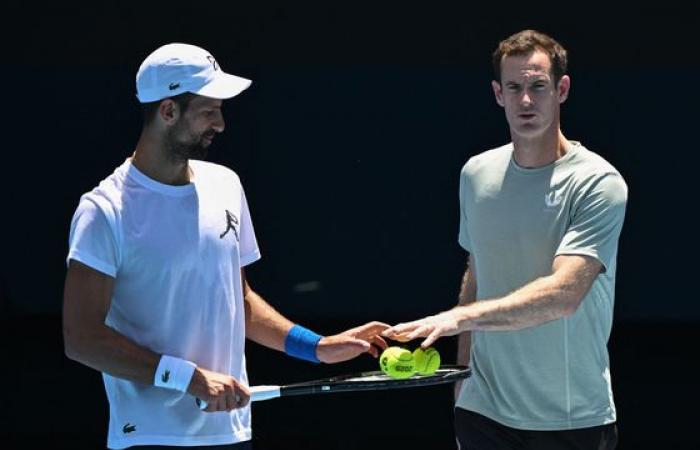 Novak Djokovic et Andy Murray font équipe à l’Open d’Australie